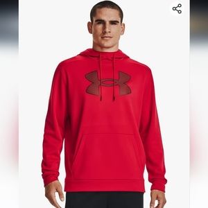 Under Armour men's red hoodie